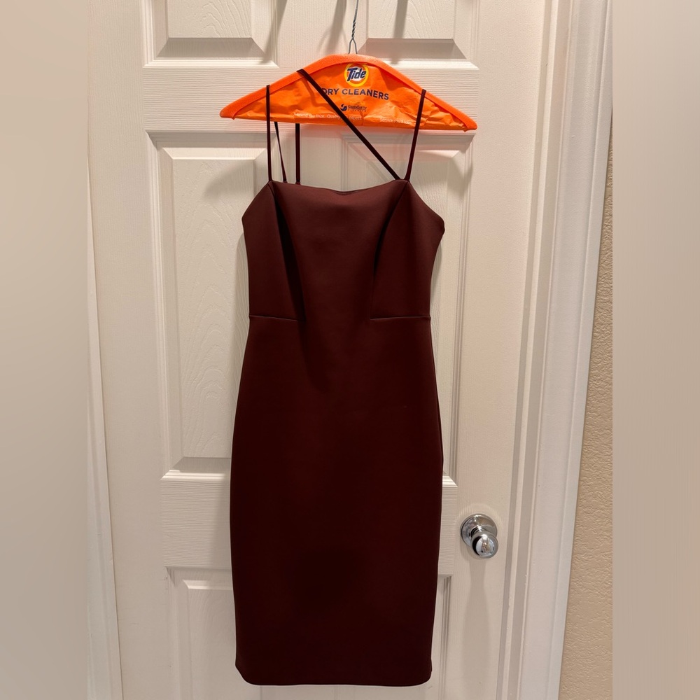 Marciano burgundy dress size Small